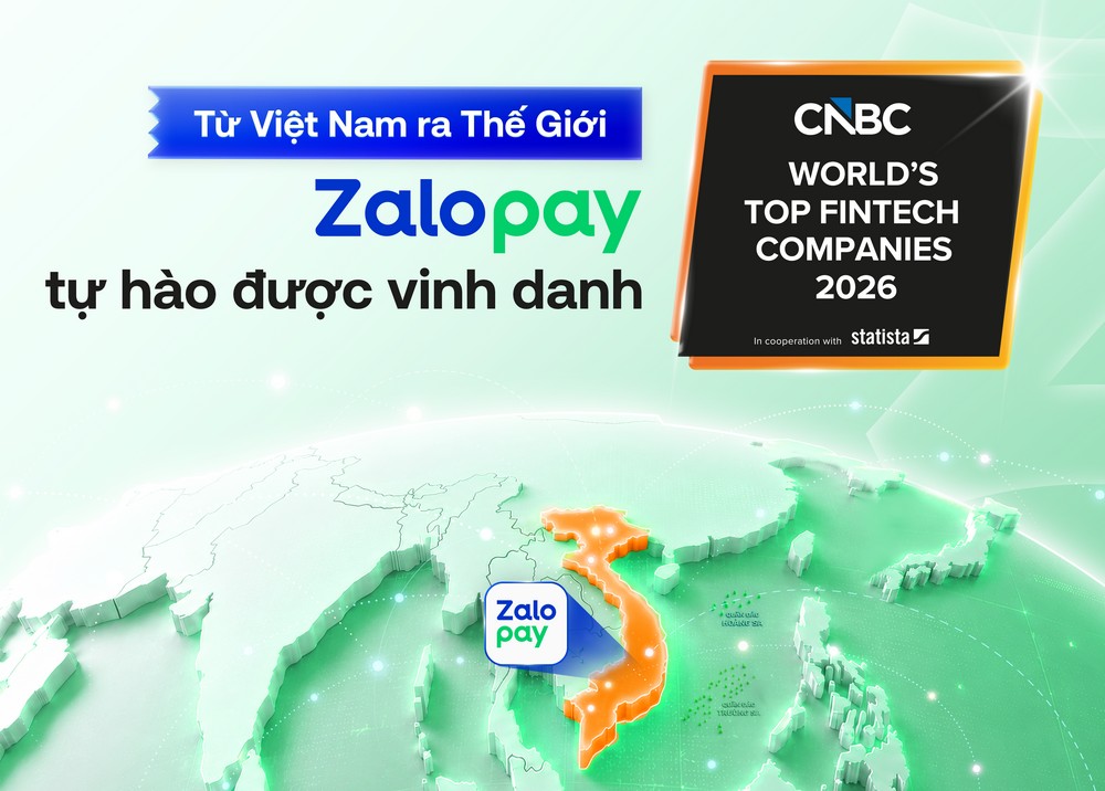 Zalopay lần thứ 2 góp mặt trong World's Top Fintech Companies 2026 3 Zalopay lần thứ 2 góp mặt trong World's Top Fintech Companies 2026