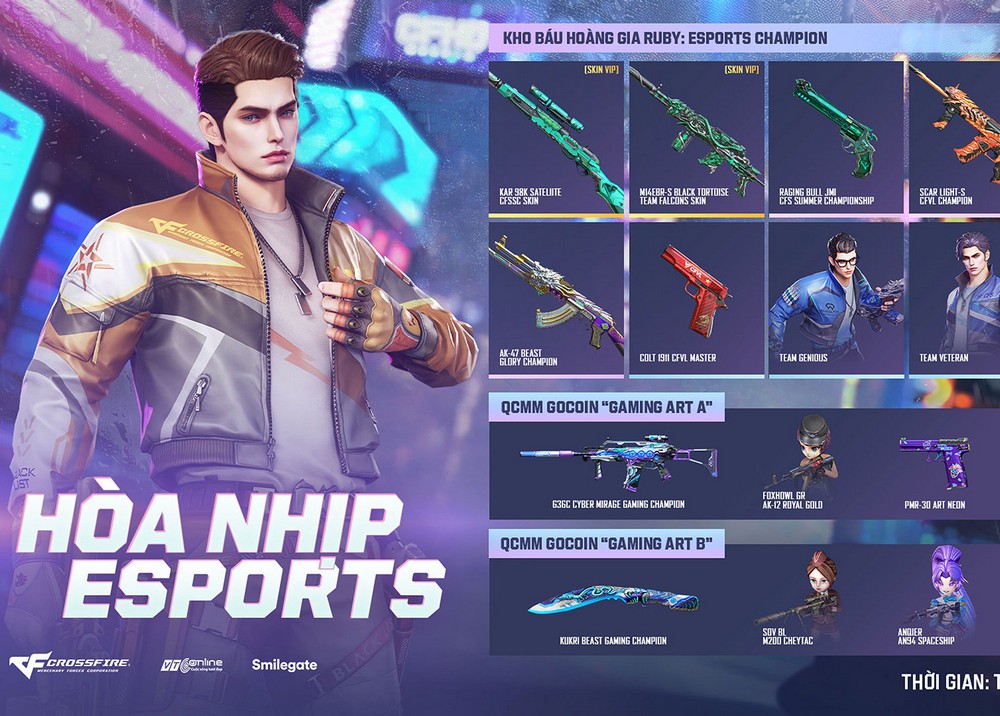 Crossfire tung KBHG Ruby eSports Champion