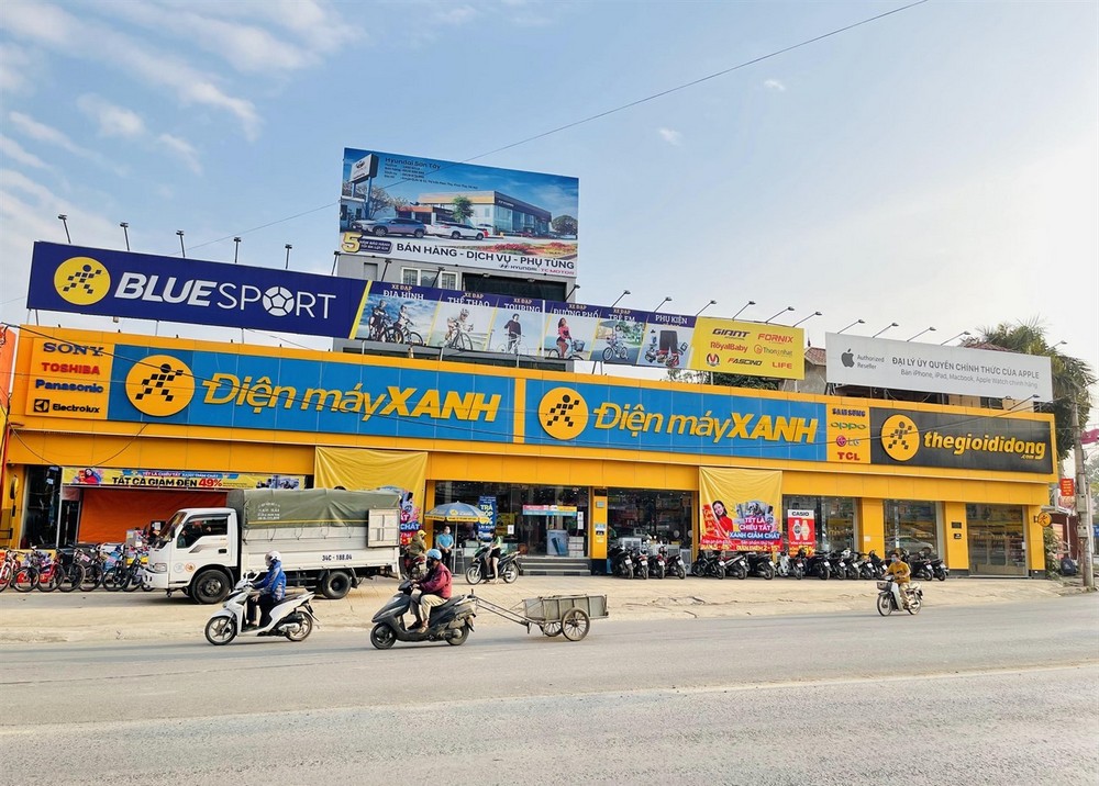 Cổ phiếu Điện Máy Xanh có mặt trên HOSE