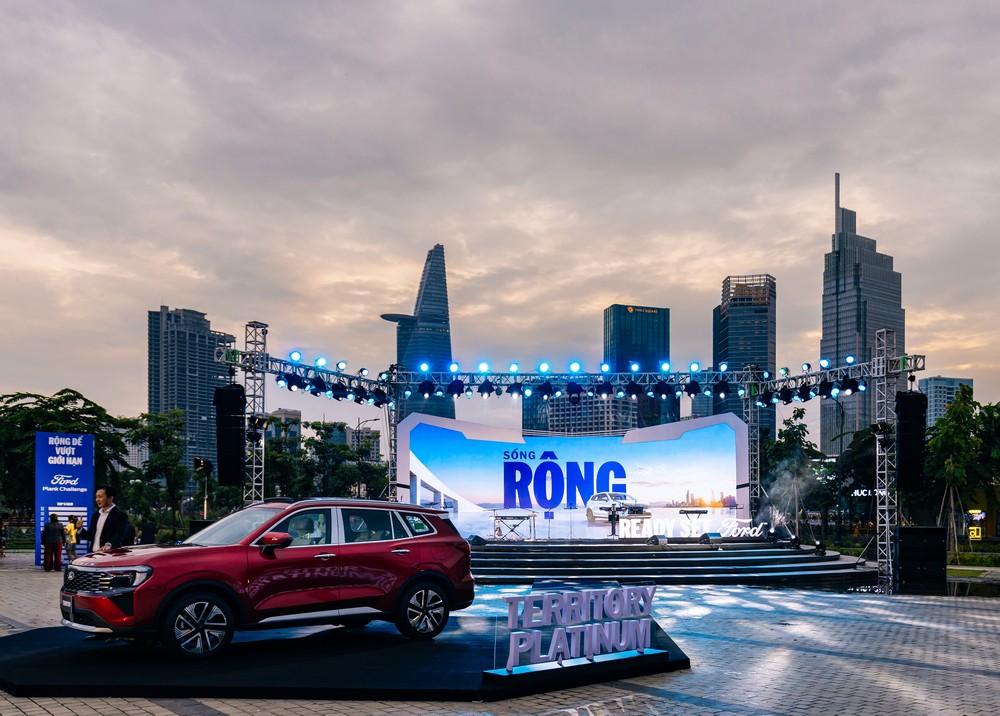 Ford Territory truyền cảm hứng sống rộng