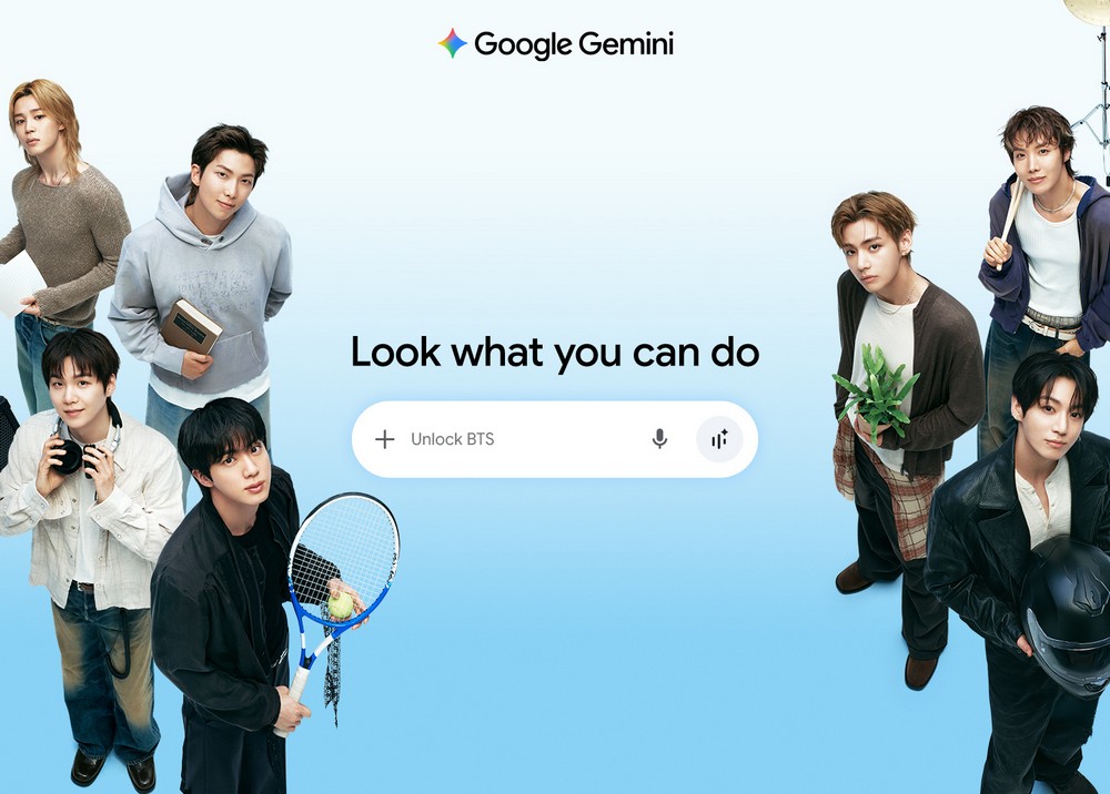 Google Gemini bắt tay BTS ra mắt tính năng mới