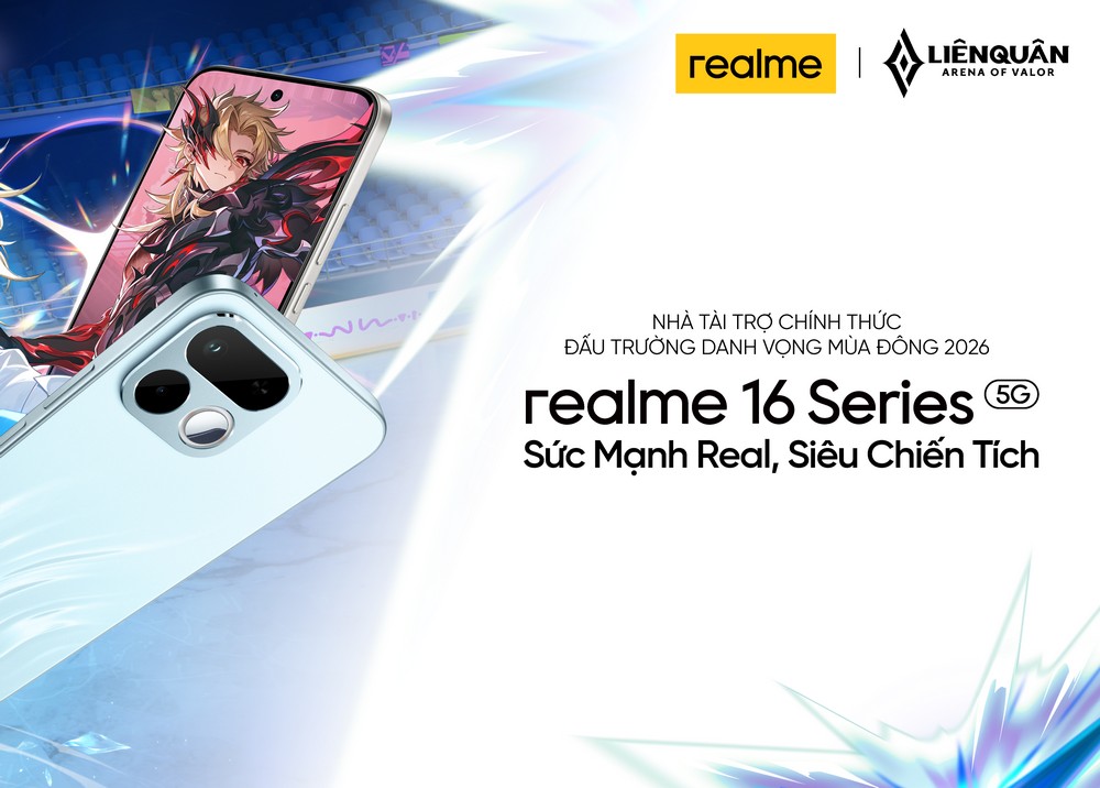 realme tiếp lửa Esports, đồng hành Đấu Trường Danh Vọng 2 realme tiếp lửa Esports, đồng hành Đấu Trường Danh Vọng