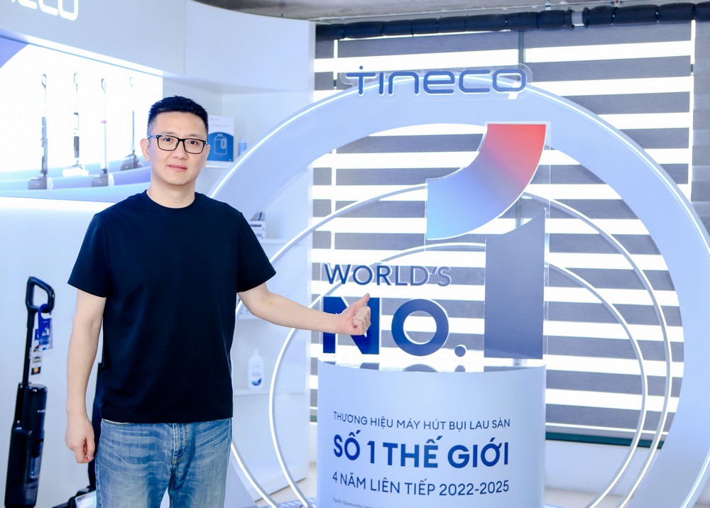 Tineco dẫn đầu ngành hàng máy lau sàn khô ướt