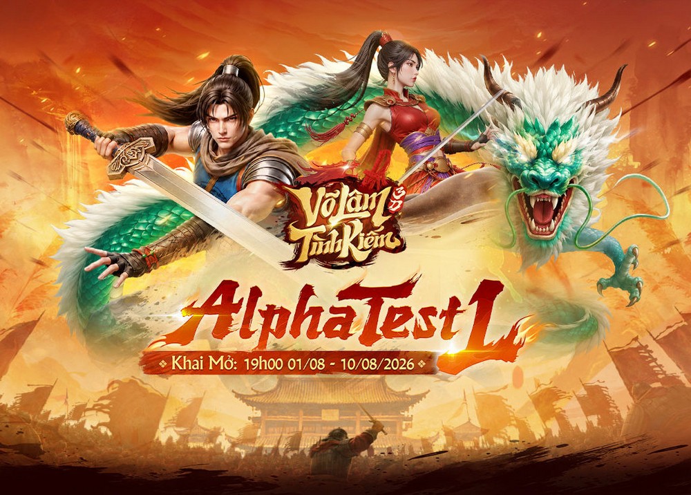 Tepaylink mở AlphaTest Võ Lâm Tình Kiếm 3D